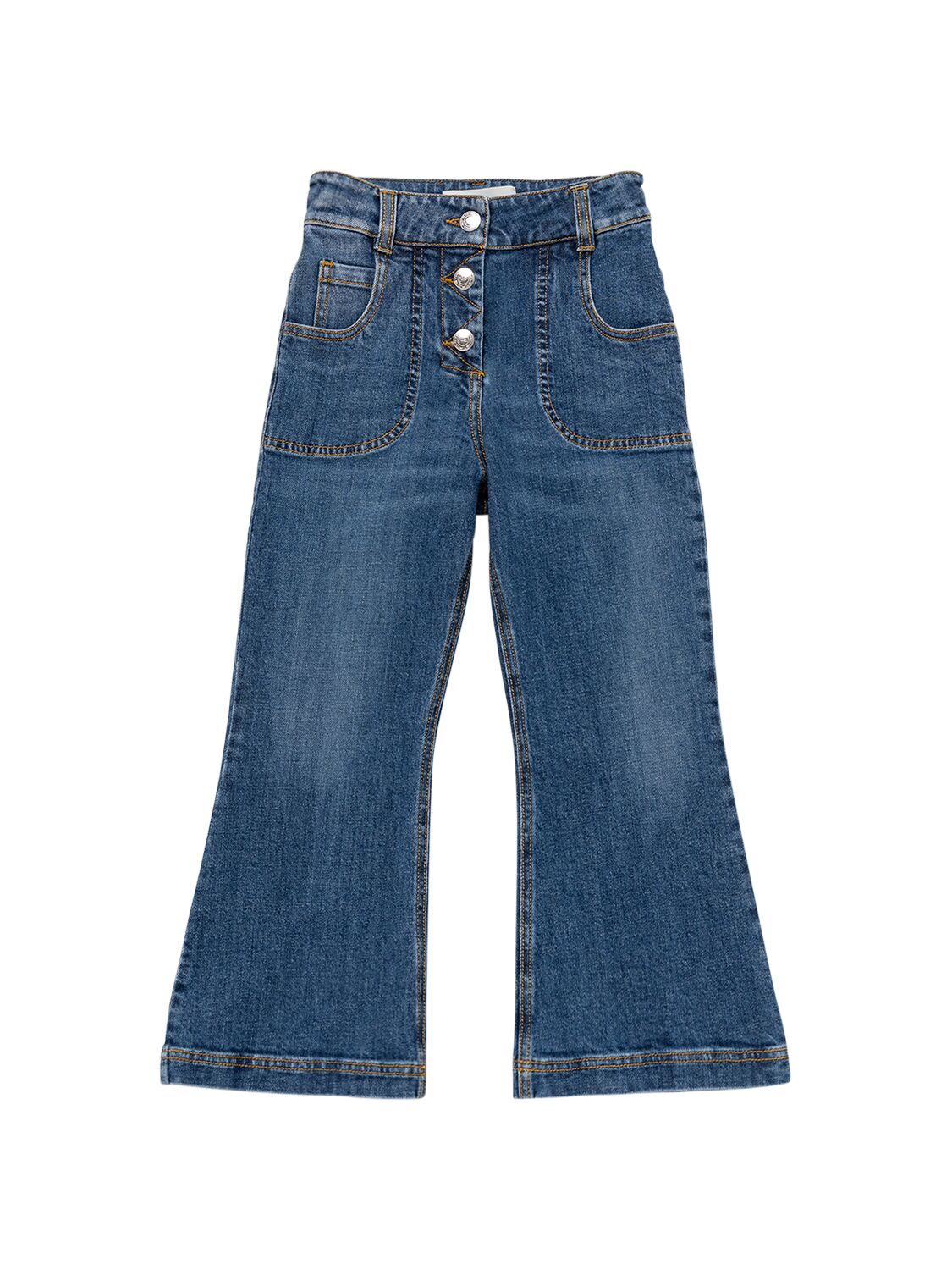 Etro Cotton Denim Flared Jeans