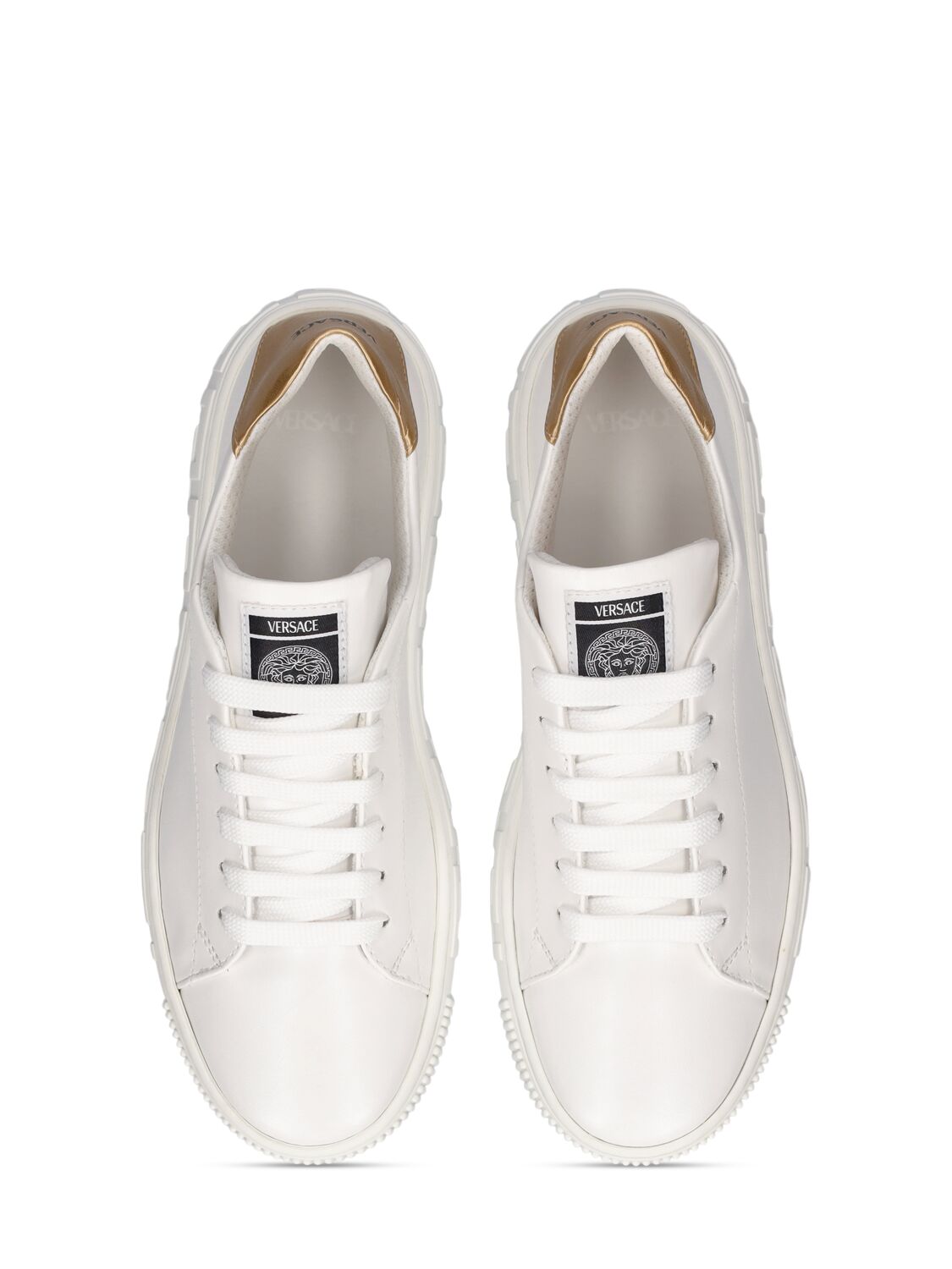VERSACE LA GRECA织物运动鞋 