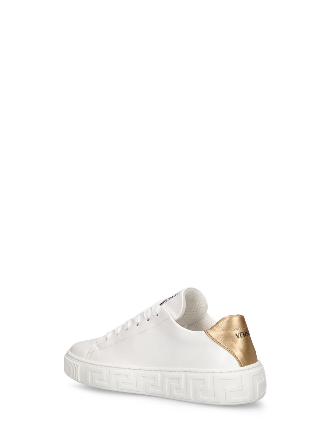 VERSACE LA GRECA织物运动鞋 