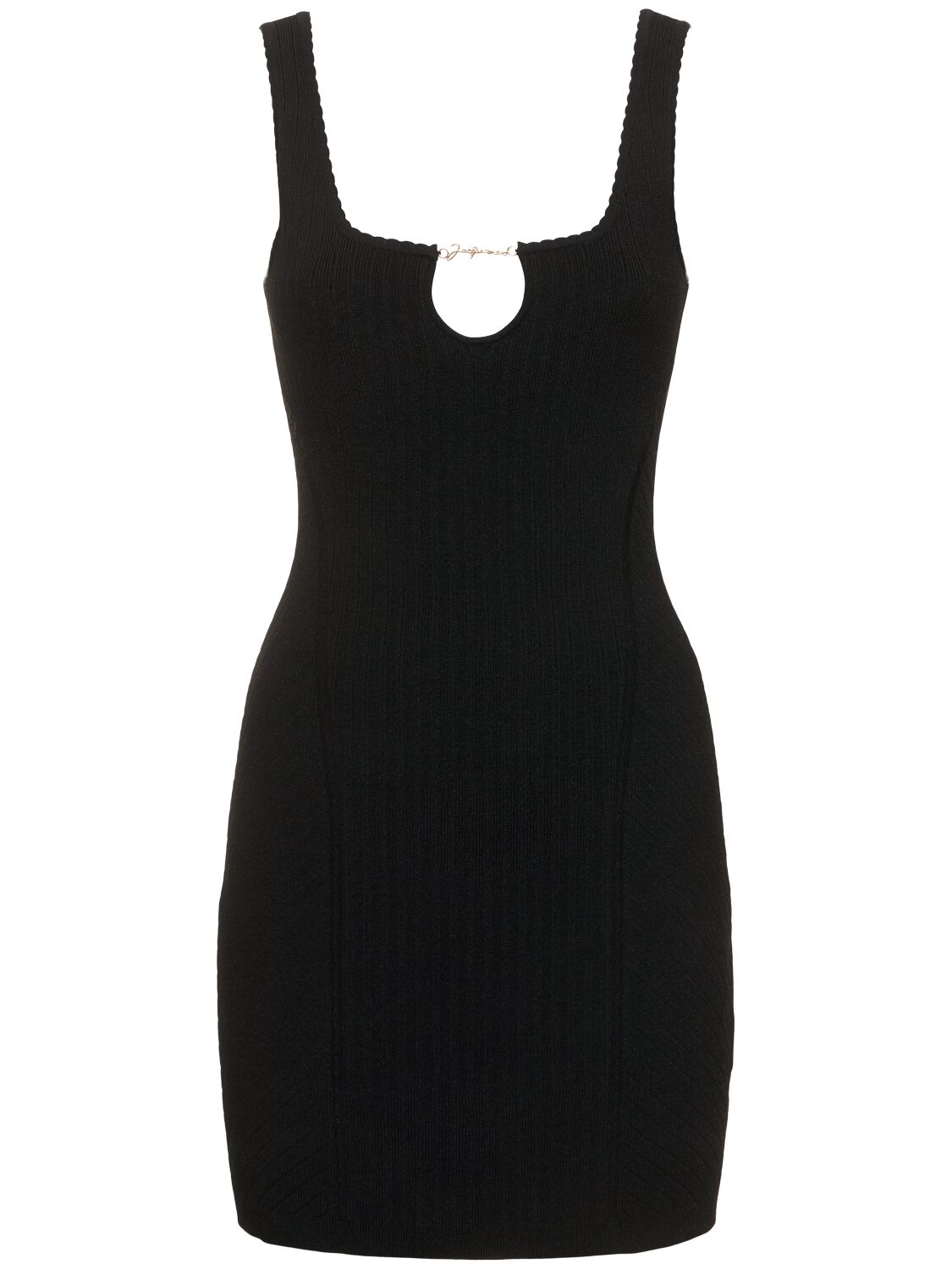 Jacquemus La Mini Robe Sierra In Black
