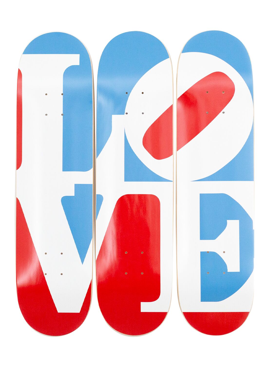 The Skateroom Big American Love Wall Art In Multicolor