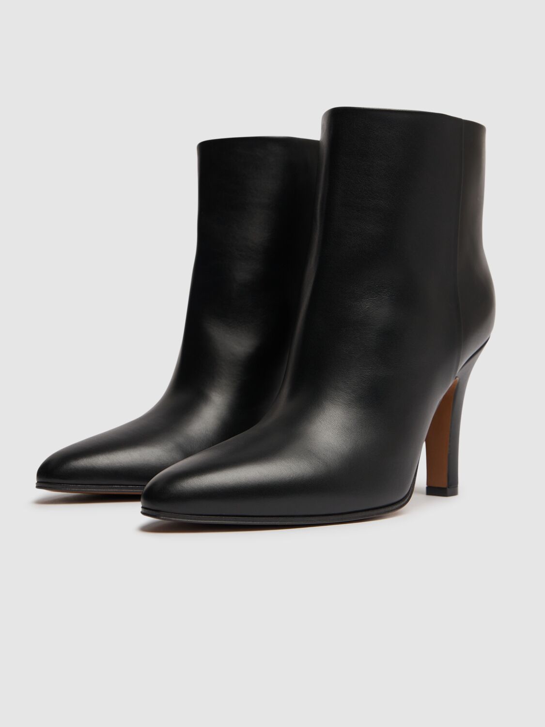Shop The Row 90mm Prudens Leather Boots In Black