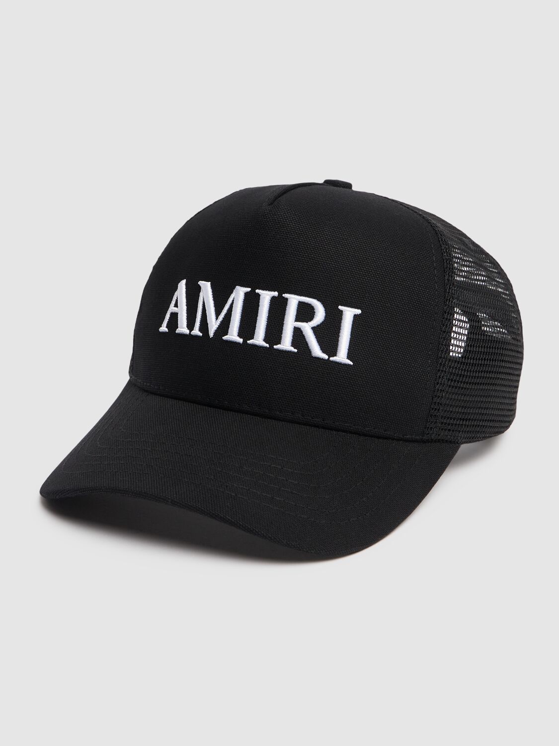 Amiri Logo-embroidered Cotton-canvas Trucker Cap