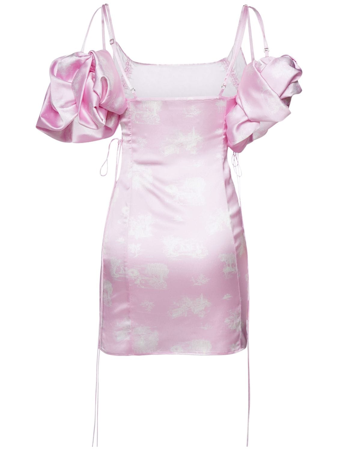 LA MINI ROBE CHOUCHOU绸缎迷你连衣裙